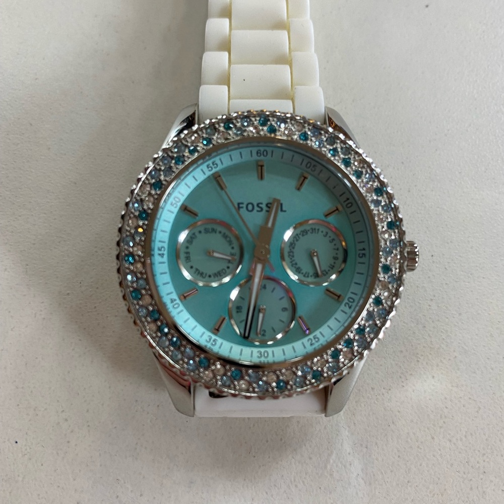 Fossil Blue Faced Watch